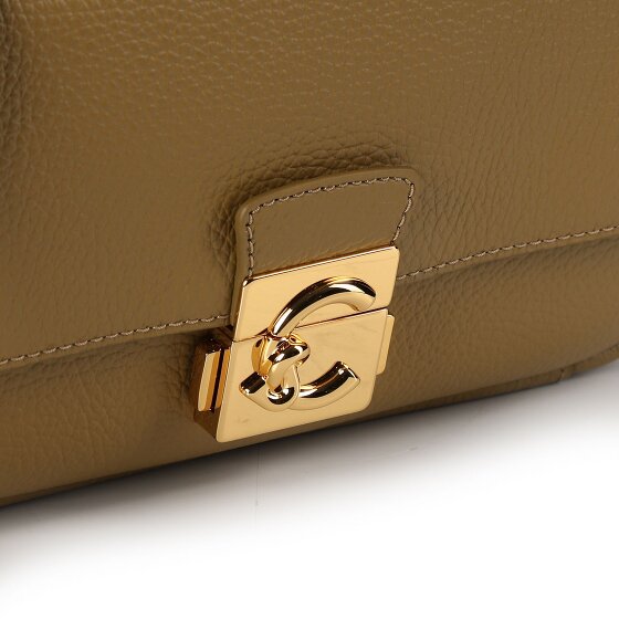 Coccinelle C-Me Lock Shoulder Bag Leather 24 cm