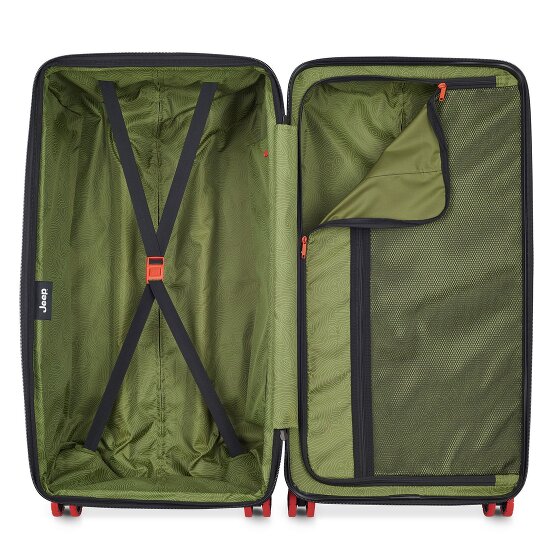 Jeep JH002B 4 wheels Trolley 80 cm with expansion pleat