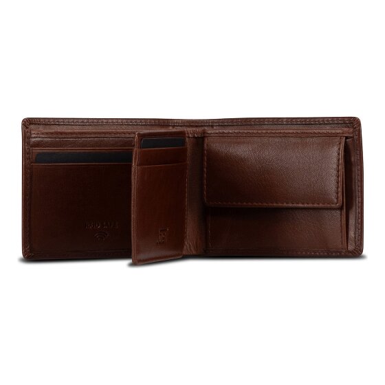 Jost Vardo Wallet RFID protection Leather 10.5 cm