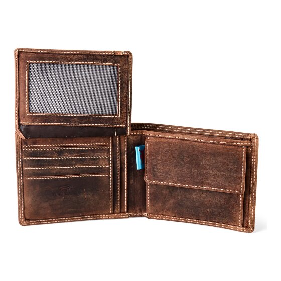 Jack Kinsky Baltimore 101 Wallet RFID protection Leather 13 cm