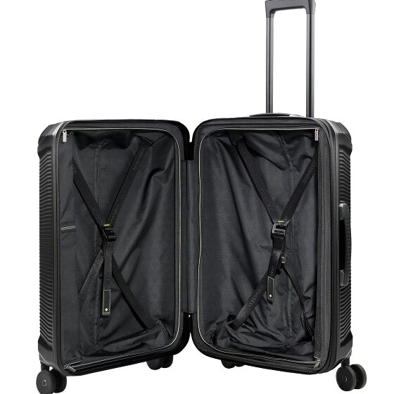 Travelite Millennium 4 wheels Suitcase set 3-piece with expansion pleat