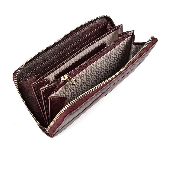Aigner Deborah Wallet RFID protection Genuine Leather 19 cm