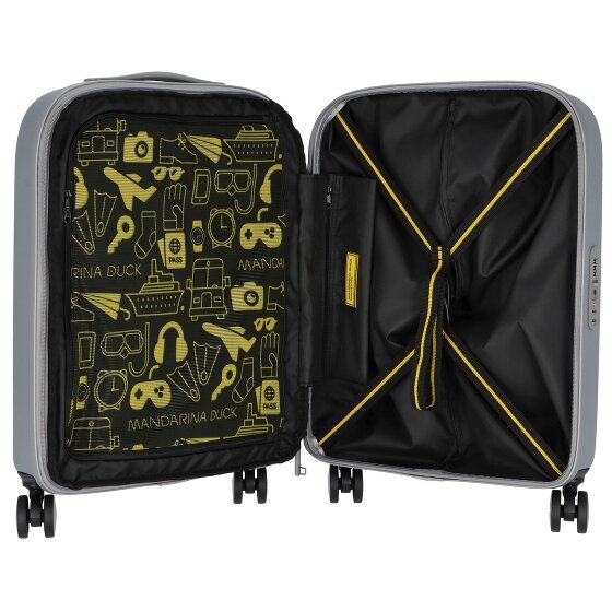 Mandarina Duck Logoduck + 4 wheels Cabin suitcase S 55 cm