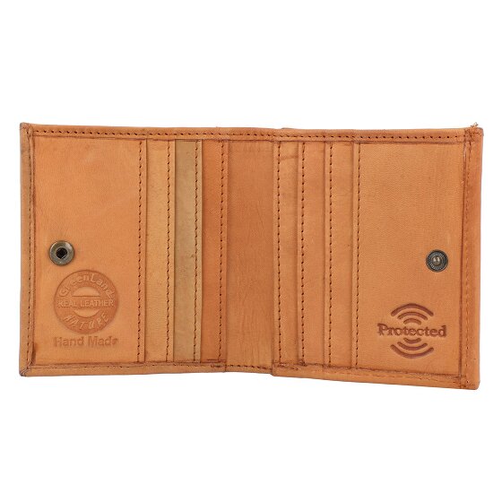 Greenland Nature GreenLand NATURE Wallet RFID protection Leather 10 cm