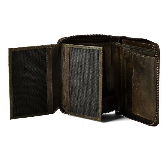 Greenburry Newport Wallet RFID protection Leather 10 cm