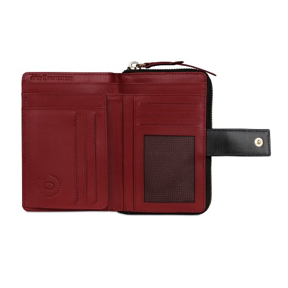 Bugatti Viola Wallet RFID protection Leather 14 cm