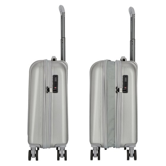 Polestream Moonrock 4 wheels Cabin trolley 55 cm with expansion pleat