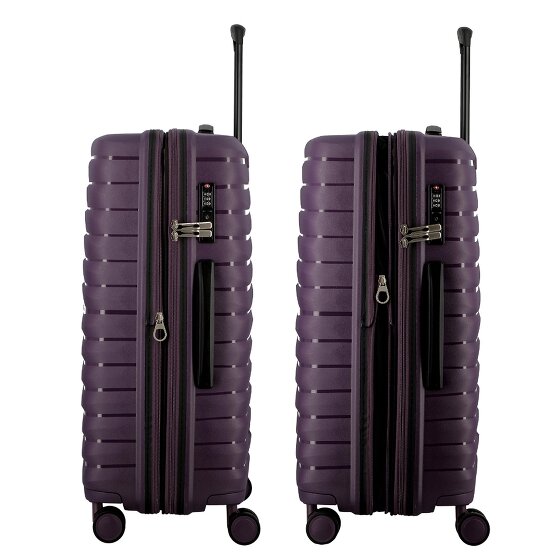 Jump Xwave 4 wheels Trolley 66 cm with expansion pleat