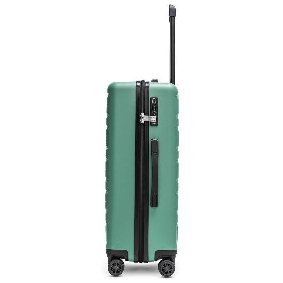 Redolz Essentials 08 3-SET 4 wheels Suitcase set 3-piece