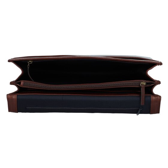 Leonhard Heyden Cambridge briefcase leather 40 cm laptop compartment