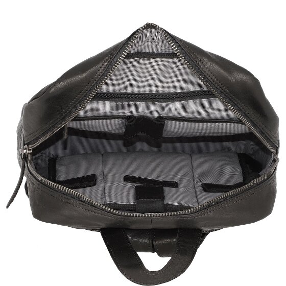 Spikes & Sparrow Bronco backpack leather 34 cm laptop compartment