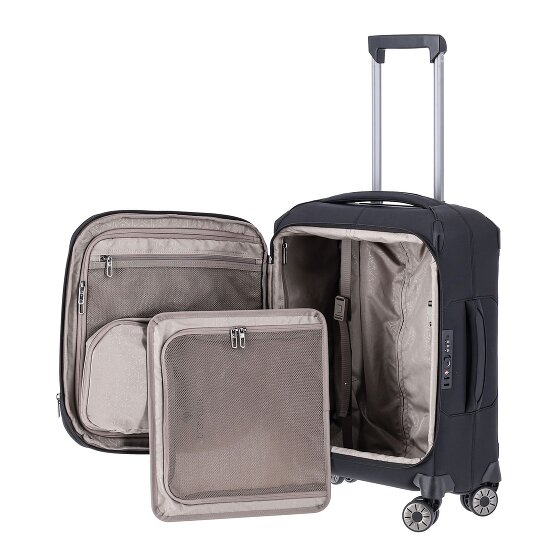 Travelite Priima 4 wheels Cabin trolley 55 cm with expansion pleat