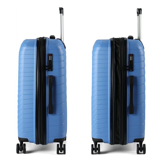 Benzi 5808 4 wheels Suitcase set 3-piece with expansion pleat