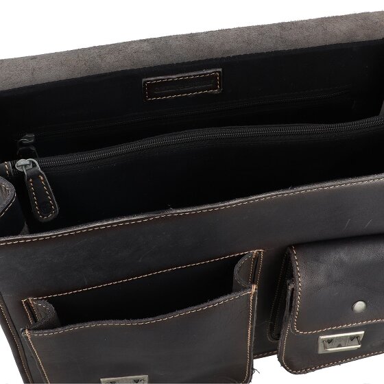 Greenburry Briefcase leather 39 cm