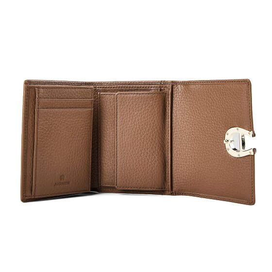 Aigner Fashion Wallet RFID protection Genuine Leather 12.5 cm