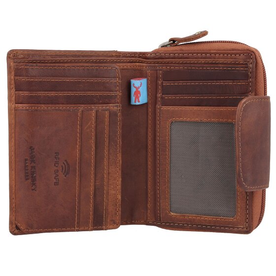 Jack Kinsky Monterey Wallet RFID protection Leather 10 cm