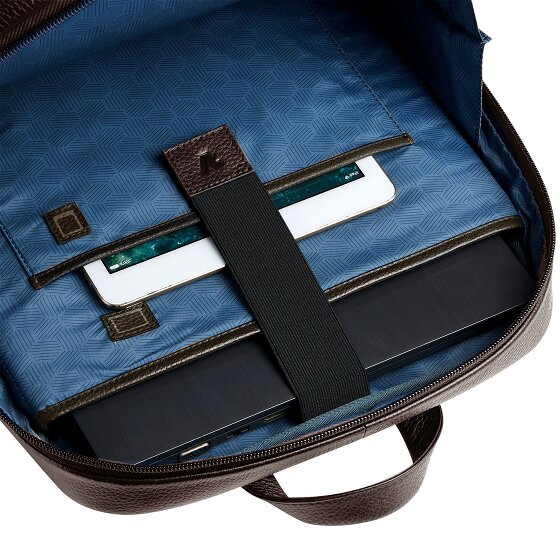 Roncato Alaska Business backpack RFID protection Leather 42 cm Laptop compartment
