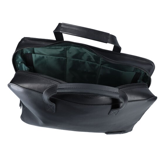 Jost Futura briefcase leather 38 cm laptop compartment