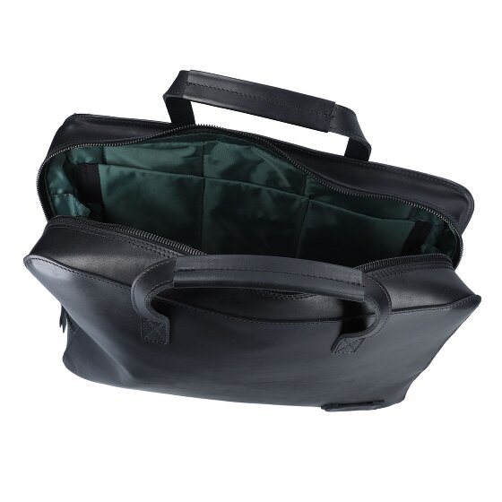 Jost Futura briefcase leather 38 cm laptop compartment