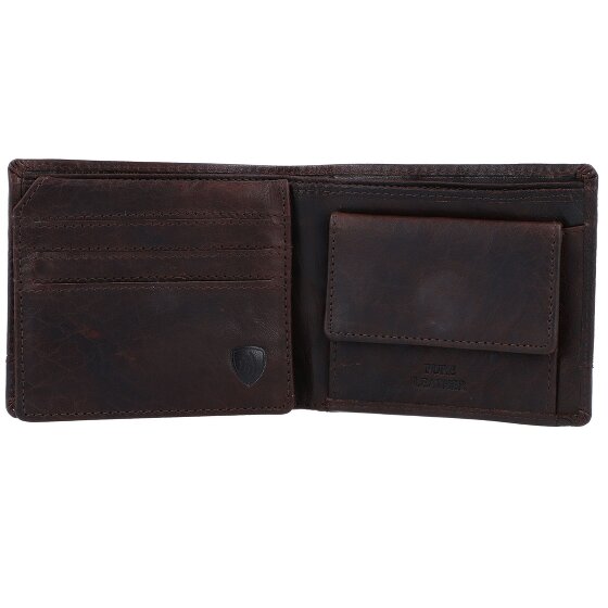 Spikes & Sparrow Wallet RFID leather 11 cm