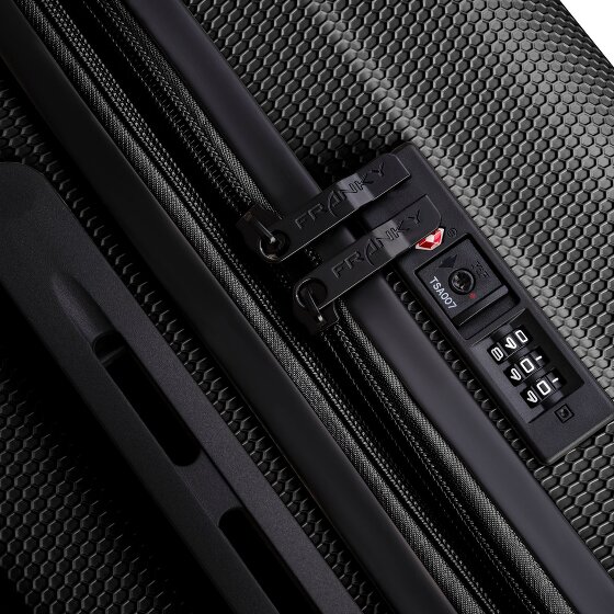 Franky Munich 4.0 4-wheel suitcase set 3-piece with stretch fold