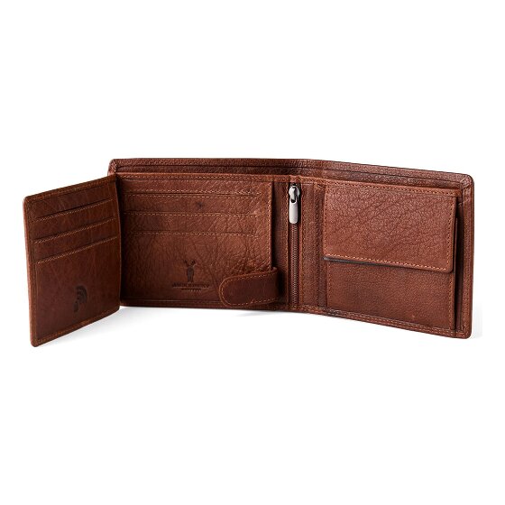 Jack Kinsky Porto 101 Wallet RFID protection Genuine Leather 12.5 cm