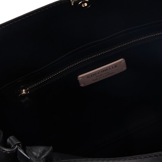 Coccinelle Pansy Shoulder Bag Genuine Leather 34 cm