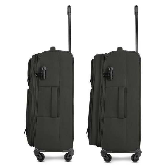 Smartbox Edition 04 4 wheels Suitcase set 3-piece with expansion pleat