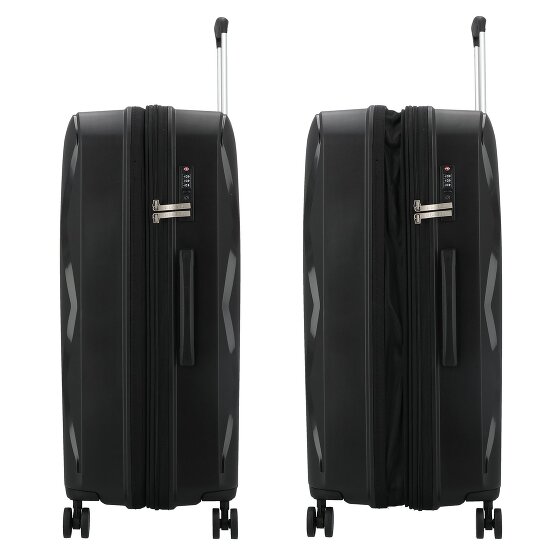 Gabol Infinity 4 wheels Trolley L 75 cm with expansion pleat