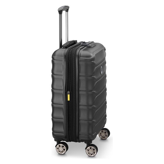 Delsey Paris Meteor 4-wheel Suitcase set S+L expandable gusset