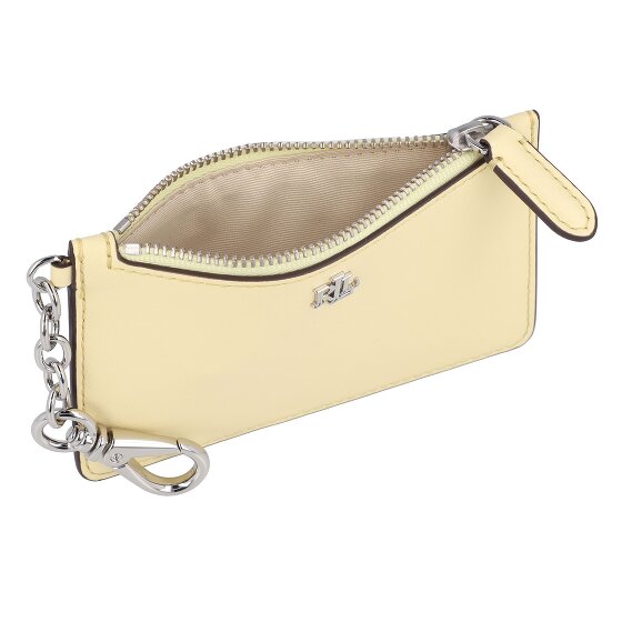 Lauren Ralph Lauren Zip Card Key pouch Genuine Leather 13 cm