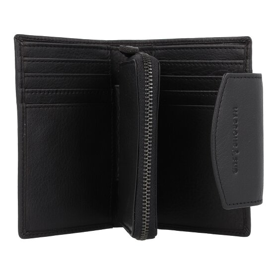 Harbour 2nd Just Pure Wallet RFID protection Leather 13 cm