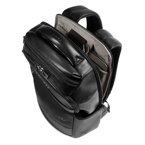 Piquadro Philip Daypack Leather 40 cm Laptop compartment