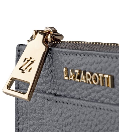 Lazarotti Bologna Leather key case Cardholder leather 11.5 cm with air tag compartment