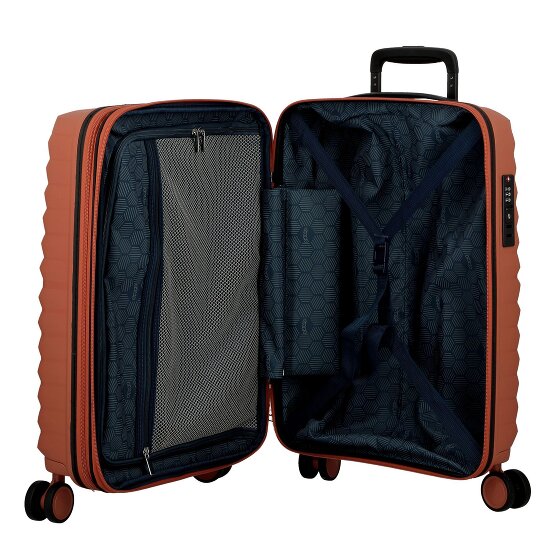 Jump Xwave 4 wheels Cabin trolley 55 cm with expansion pleat