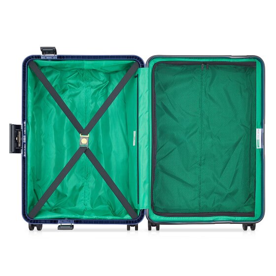 Delsey Paris x United Colors of Benetton Color Block Hardside 4-wheel trolley 67 cm