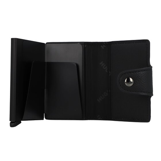 Hugo Quantic Credit card case RFID protection Leather 6.5 cm