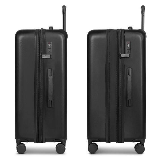 Bugatti Valencia 2.0 4 wheels Trolley L 75 cm with expansion pleat