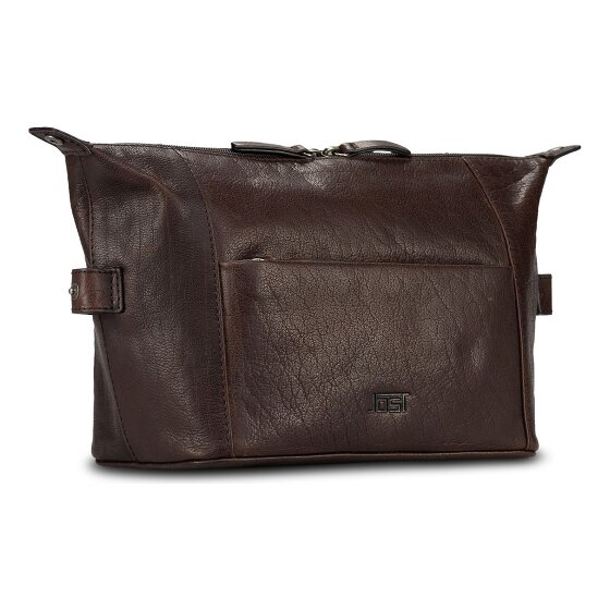 Jost Glasgow Toiletry bag Genuine Leather 24 cm