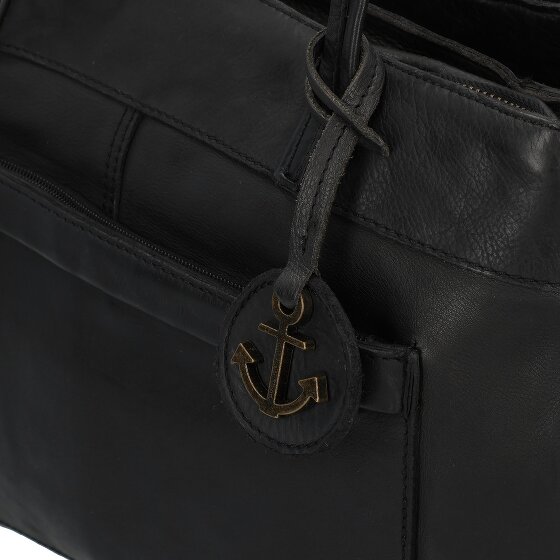 Harbour 2nd Urban Poets Zea Shopper Bag Genuine Leather 33 cm
