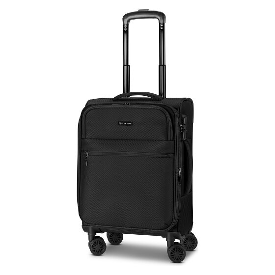 Bugatti Valencia Soft 4 wheels Cabin trolley S 55 cm with expansion pleat