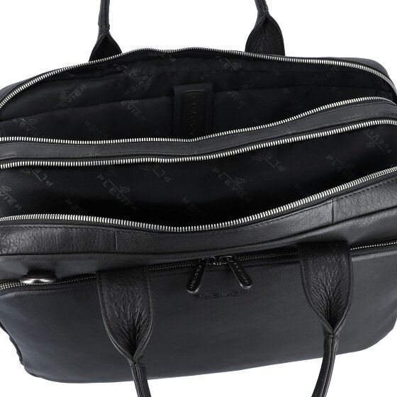 Plevier Vintage Larry Briefcase Leather 40 cm Laptop compartment