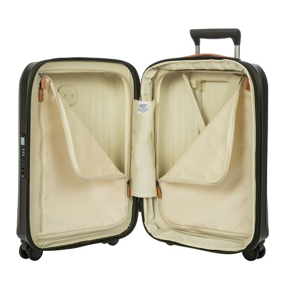 Bric's Taormina 4 wheels Trolley S 57 cm with expansion pleat