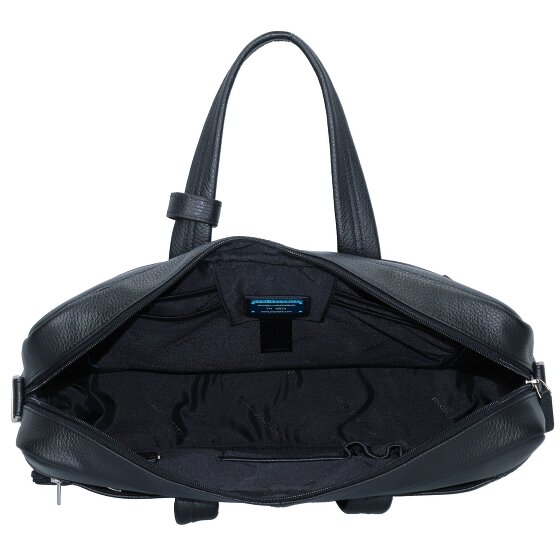 Piquadro Briefcase leather 44 cm laptop compartment