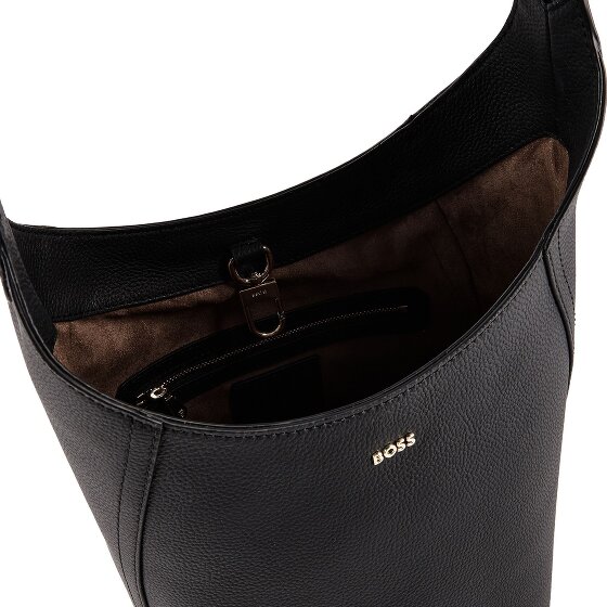 Boss Lenah Shoulder Bag Leather 22 cm