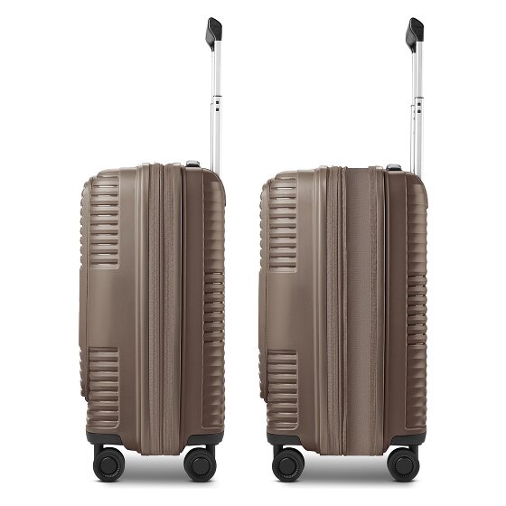 Redolz Essentials 17 2.0 4 wheels Cabin suitcase 55 cm Laptop compartment Expandable