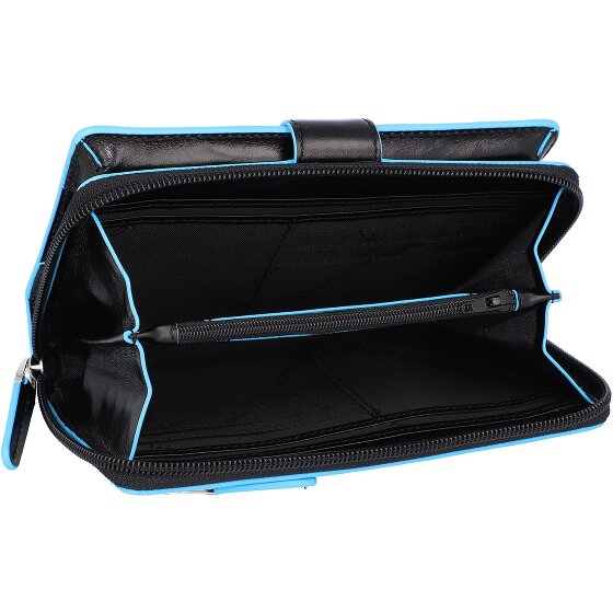 Piquadro Blue Square wallet RFID leather 17.5 cm