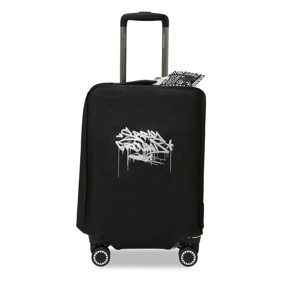 Sprayground Printed Zipper Shark AI Journey to the Mind 4 wheels Cabin trolley 55 cm