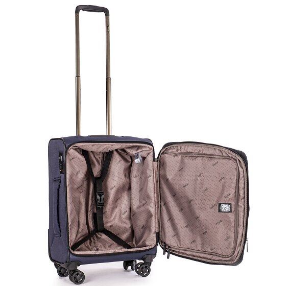 Stratic Bendigo Light + 4 wheels Cabin suitcase 54 cm Expandable