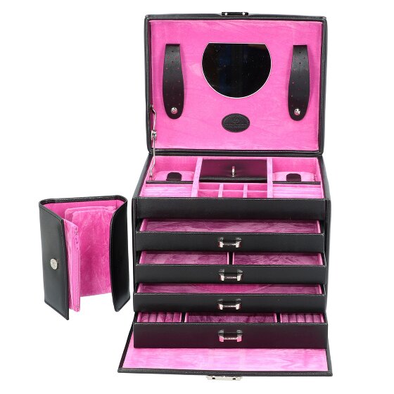 Windrose Merino jewelry case 26 cm